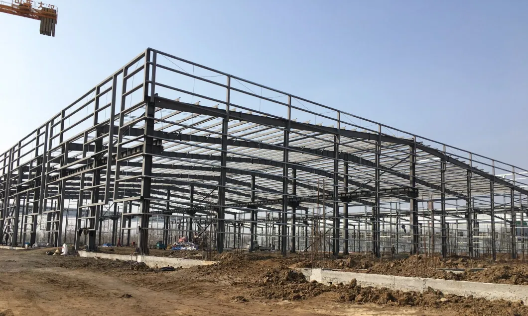 New Design Qingdao Structural Steel Fabrication Works Steel Plant Metal Frame for Construction