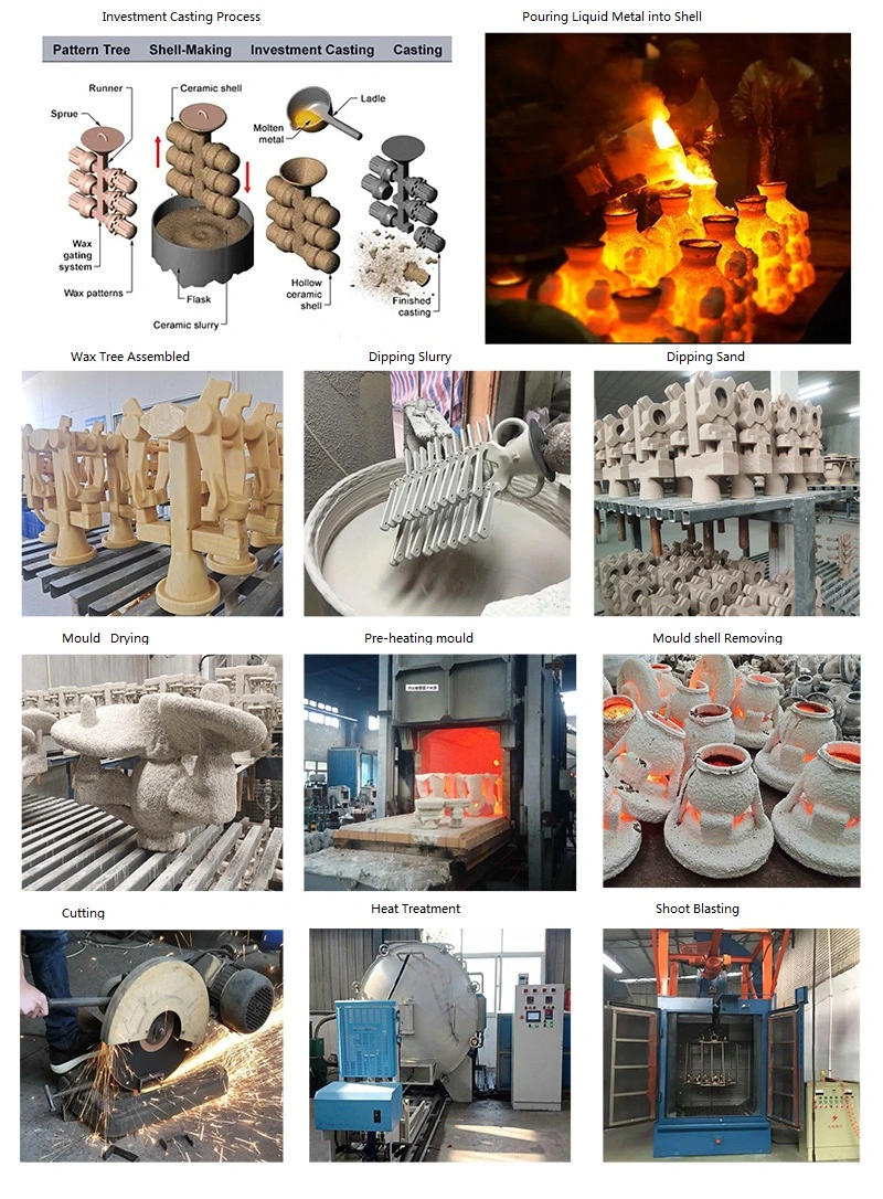 Stainless Steel/Bronze/Brass/Copper Casting Pump Parts /Pump Case/Pump Housing/Pump Accessories Made by Investment Casting/Lost Wax Casting/Precision Casting