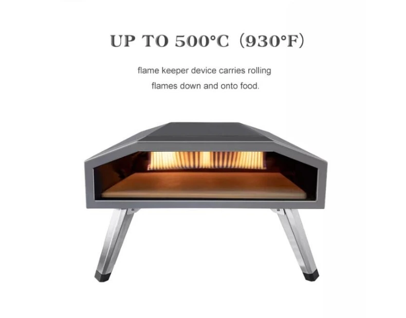 Easily Cleaned, High Temperature Gas Barbecue Oven Multifunction Outdoor Portable Gas BBQ Pizza Oven Grill