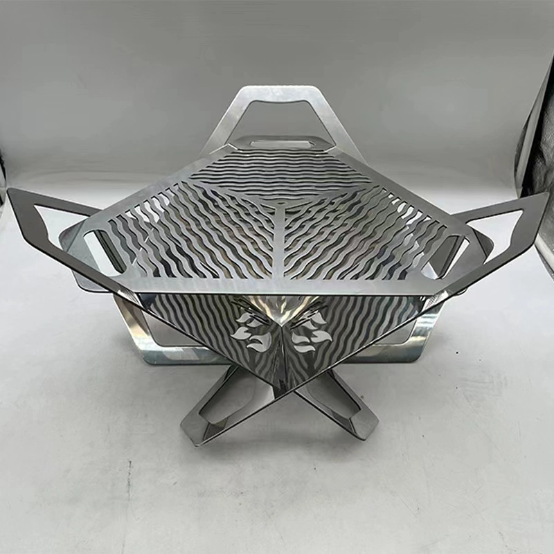 New design Stainless Steel Portable BBQ Charcoal Grill