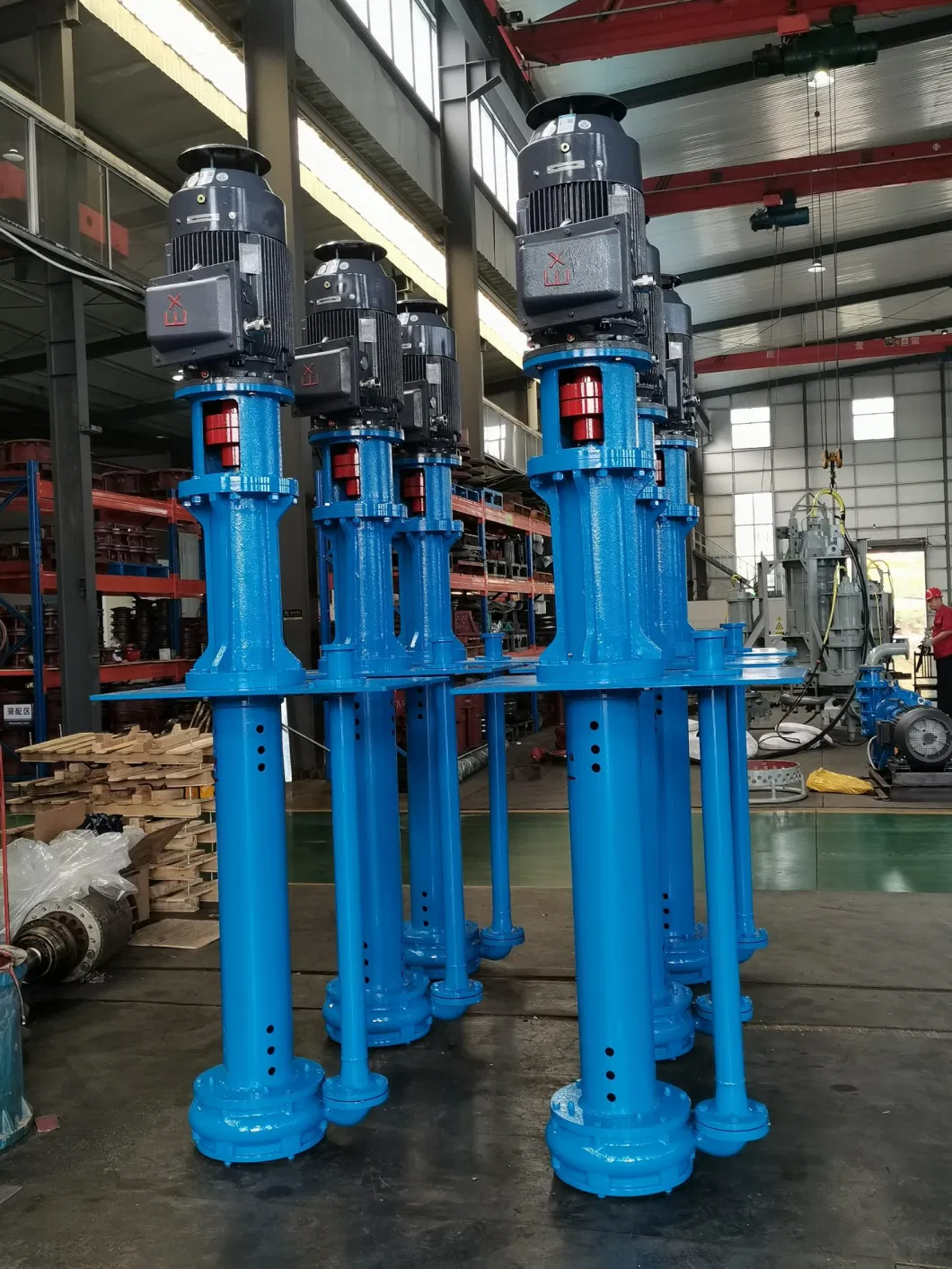 Vertical Non-Clogging Submersible Slurry Pump, Solid Slurry Pump, Centrifugal Vertical Slurry Pump Electric Motor Cast Iron