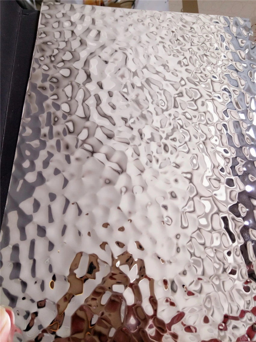 Hammered Metal Sheet Stainless Steel Sheet Cladding for Wall Claading or Ceiling Panel