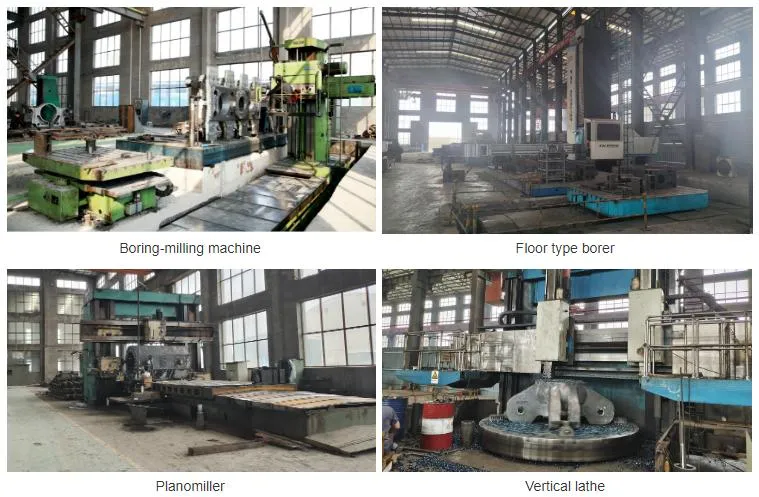 OEM Injection Molding Machine Parts Resin Sand Casting Carbon Alloy Steel Mining Machinery Accessories