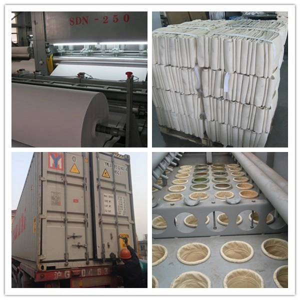 PTFE Fabric Filters for Power Plant Bag Filter Dust Collector 160*6000 mm