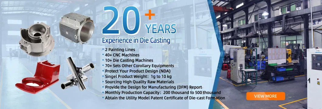 OEM ISO9001 Verified Die Casting Foundry Custom Aluminum Die Casting Service Die Casting Aluminum ADC12 Part