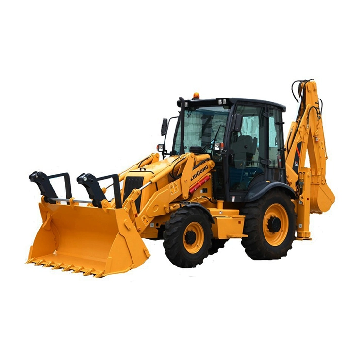 Used Backhoe Loader Clg776A Model 0.3 Cbm Digging Capacity