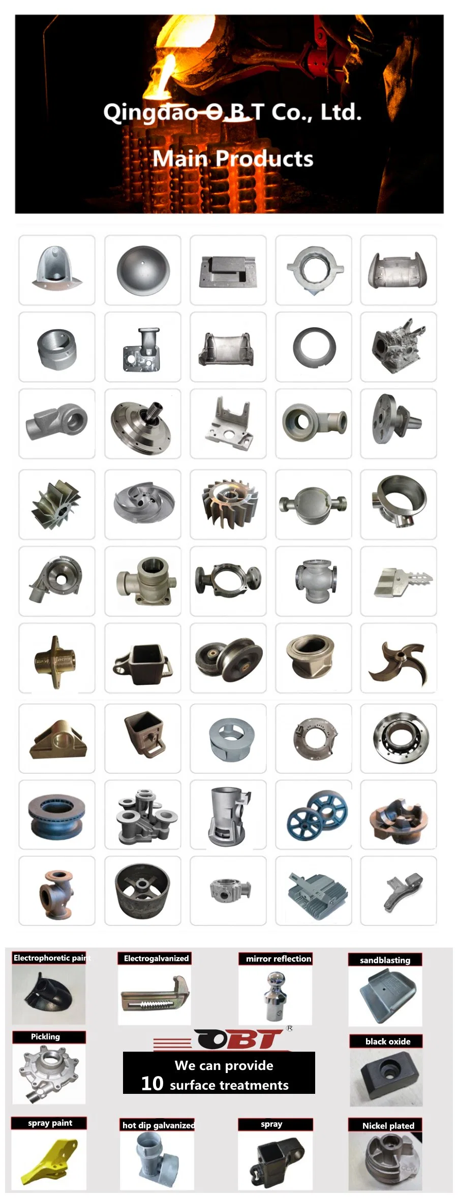 OEM Metal Stainless 304 316L Lost Wax Precision Investment Aluminum C40 Heat Resistant Alloy Zinc Brass Carbon Steel Iron Silica Sol Vacuum Die Casting Parts