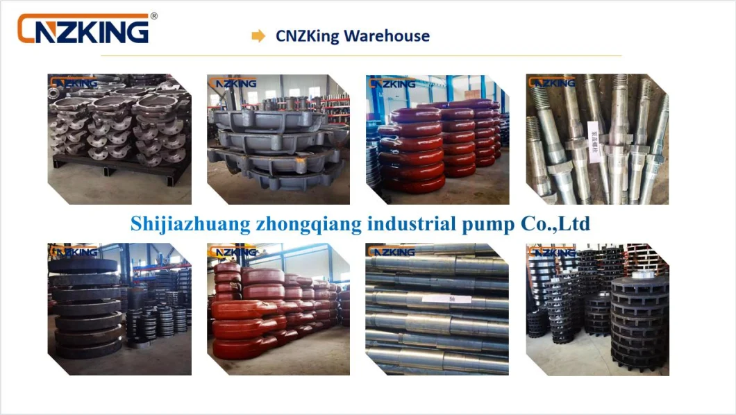 Cnzking Pump Spare Parts Expeller for Cobalt Mining Heavy Duty Centrifugal Slurry Pump Gravel Pump