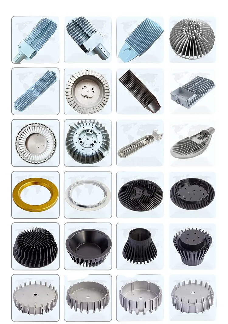 Custom Auto Motorcycle Machinery Metal Parts Aluminum Die Casting