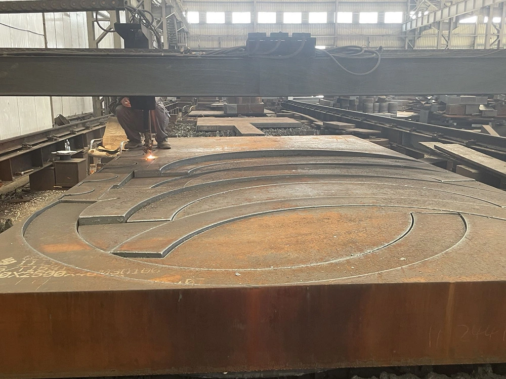 Ball Mill Part Steel Segment High Manganese Wear Plate Mining Machinery Parts