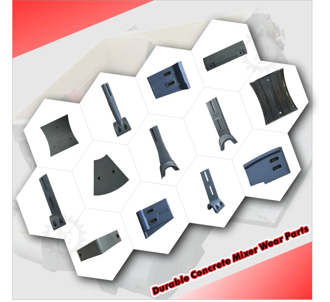 High Chromium Cast Iron Lost Foam Casting Concrete Plant Wear Parts