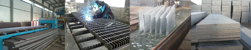 Ocsun Galvanized Grates Frames Factory Hot Dipped Galvanized Steel Frame Custom Hot DIP Galvanized Steel Electroforge Grate Grating China Weave Grates