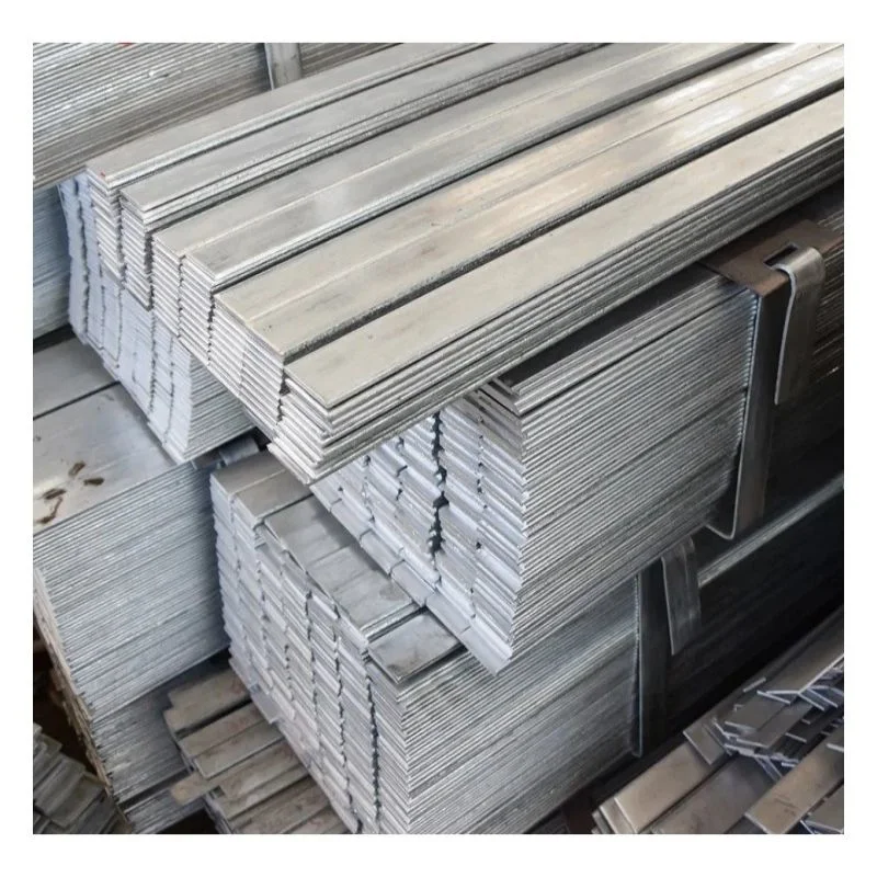 Hot Selling Top Quality Durable Using Strip Steel Slitting Billet Hot-Rolling Galvanized Flat Bar Sheets Steel Construction Material