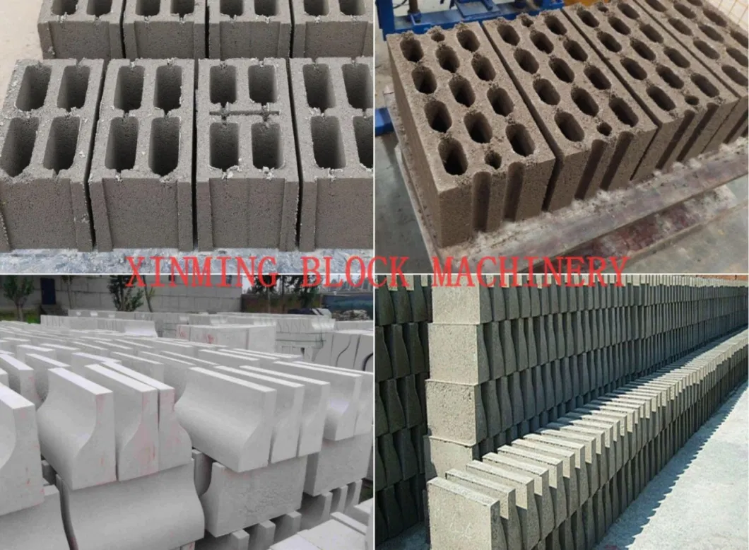 Wear-Resistent Qt 4-15b Concorete Cement Block Making Machinebrick Making Machine, Solid, Hollow Bricks, Pavement Bricks, Curved Bricks...for Commercial Use