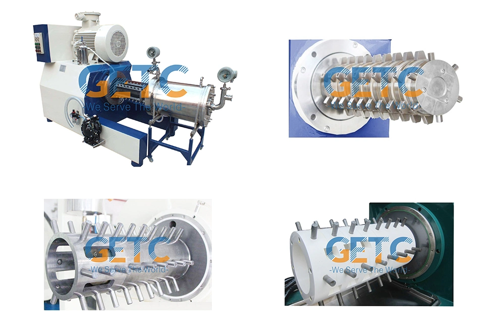 High Efficiency Low Noise Super Fineness Horizontal Pin Type Bead Mill