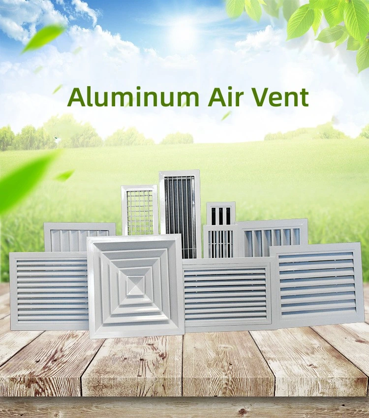 HAVC Air Aluminum Vent Air Deflection Grille Support Customization