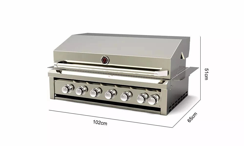 Wholesale Price Cheap Stainless Steel Built in Gas Oven BBQ Grill for Outdoor Kitchen