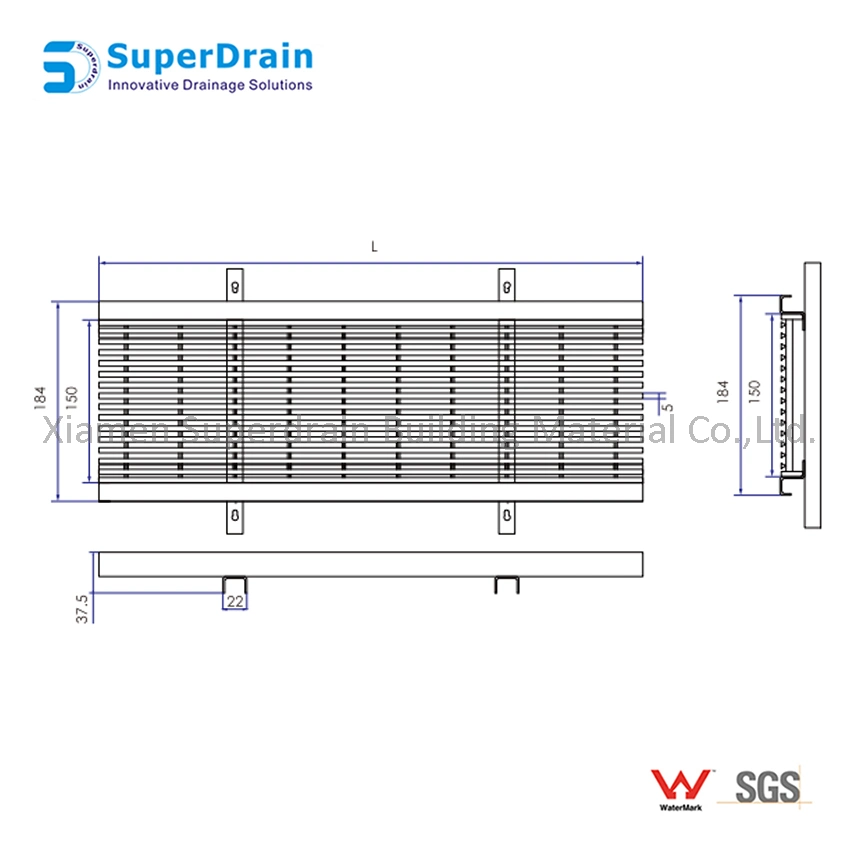 Roadside Sidewalk Cover Grille Grate with Frame