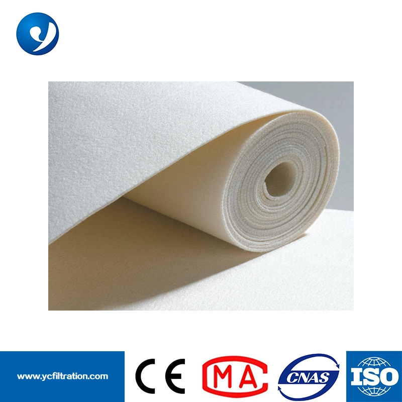 PPS Non Woven Filter Material Pulse Jet Media