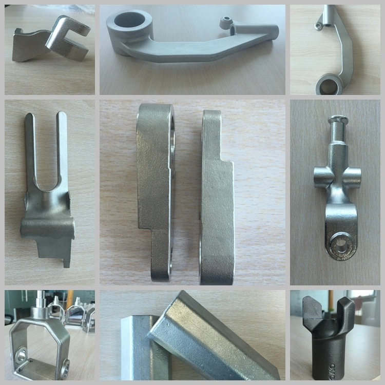 Investment Casting Satin Stainless Steel Door Pull for Industrial