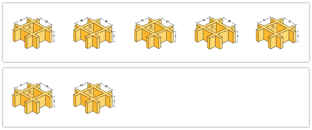 Factory Customization High Quality Building Material FRP GRP Grate