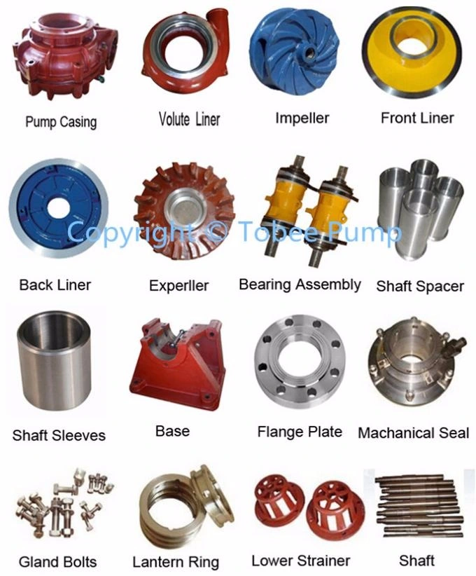 Tobee Polyurethane Slurry Pump Parts for Slurry Pump Factory