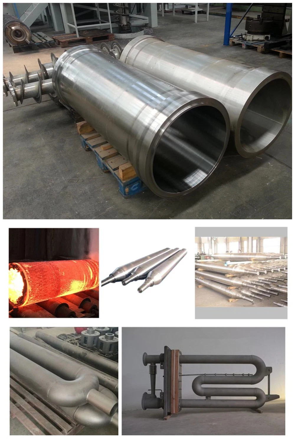 U Type Radiant Pipes Made of Centrifugal Casting Heat Resistant Alloy Steel