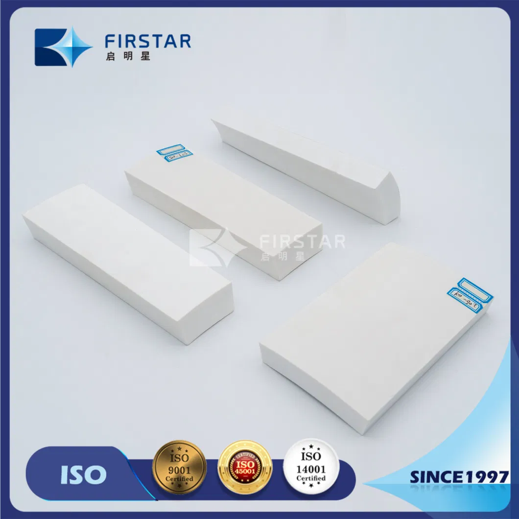 Low Wear Rate Alumina Ceramic Tiles with Content 92% 95% Al2O3