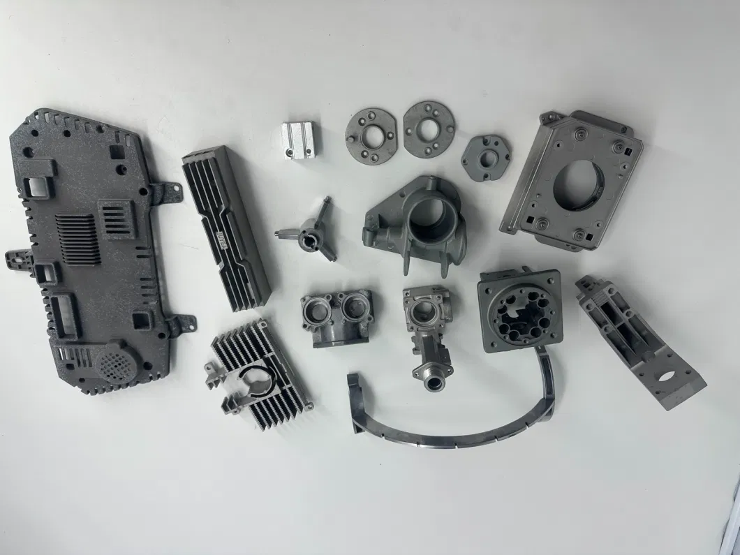 Custom Auto Motorcycle Machinery Metal Parts Aluminum Die Casting