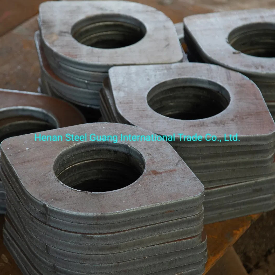Round Shape Steel Plate Cutting Parts