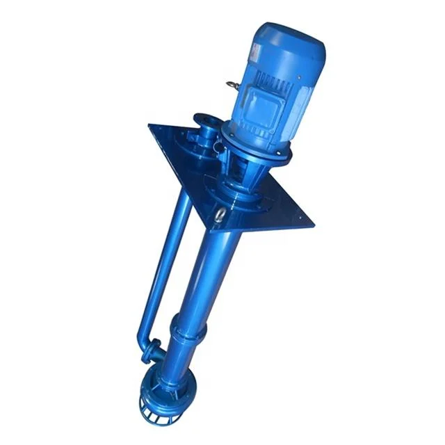 Vertical Non-Clogging Submersible Slurry Pump, Solid Slurry Pump, Centrifugal Vertical Slurry Pump Electric Motor Cast Iron