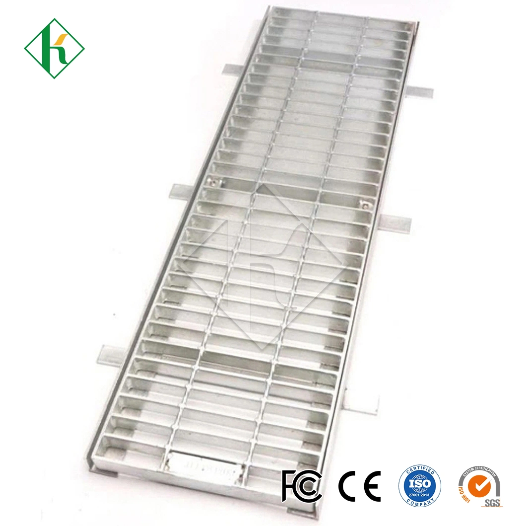 Kaiheng Steel Grating Supplier Trench Cover Grating China Standard Trench Drain Grates