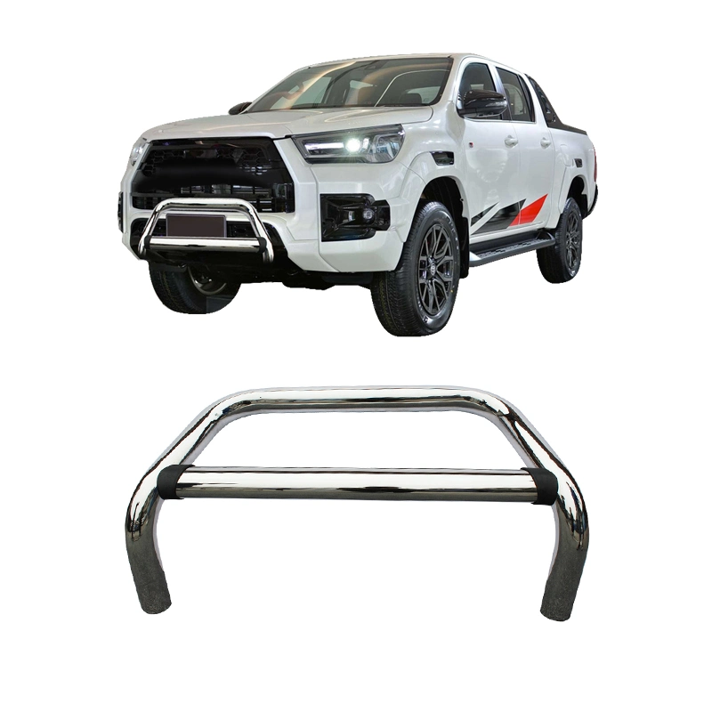 High Performance 201 Stainless Steel Grill Guard Nudge Bar for Toyota Hilux