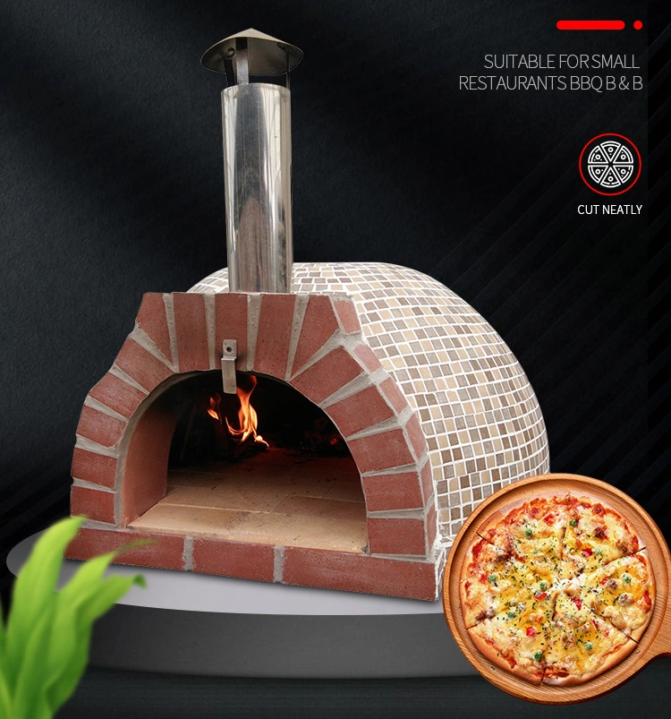 Household Outdoor Camping Wood Pellet Stove Beefmaster BBQ Grill Wood Fired Pizza Oven