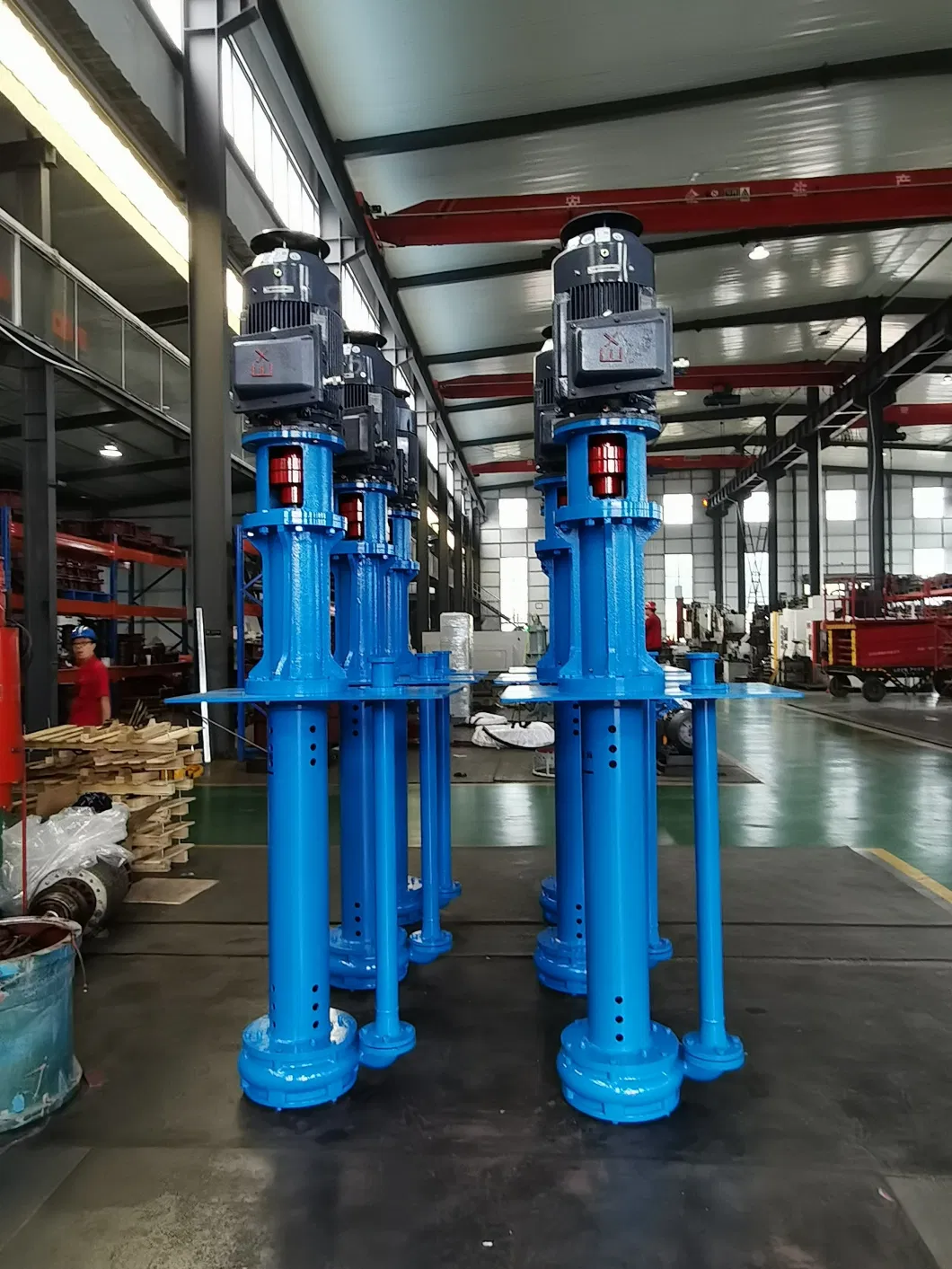 Vertical Non-Clogging Submersible Slurry Pump, Solid Slurry Pump, Centrifugal Vertical Slurry Pump Electric Motor Cast Iron