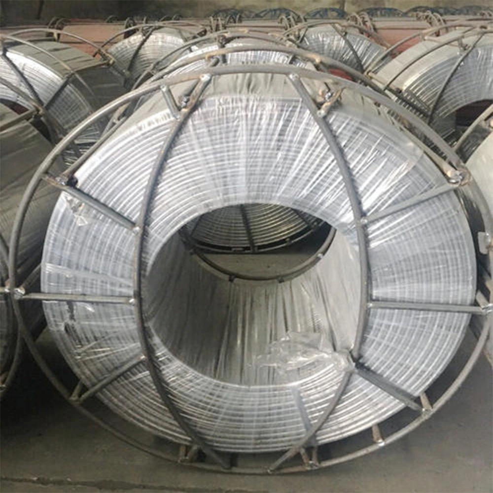 Silicon Calcium Cored Wire for Stainless Steel as Deoxidizer