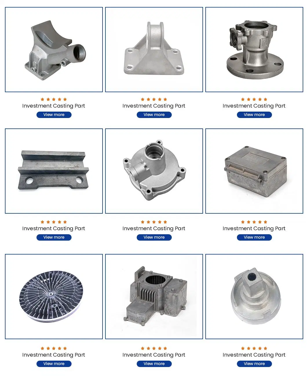 QS Machinery Leading Investment Casting Companies OEM Leading Investment Casting Services China Gate Valve Cast Steel
