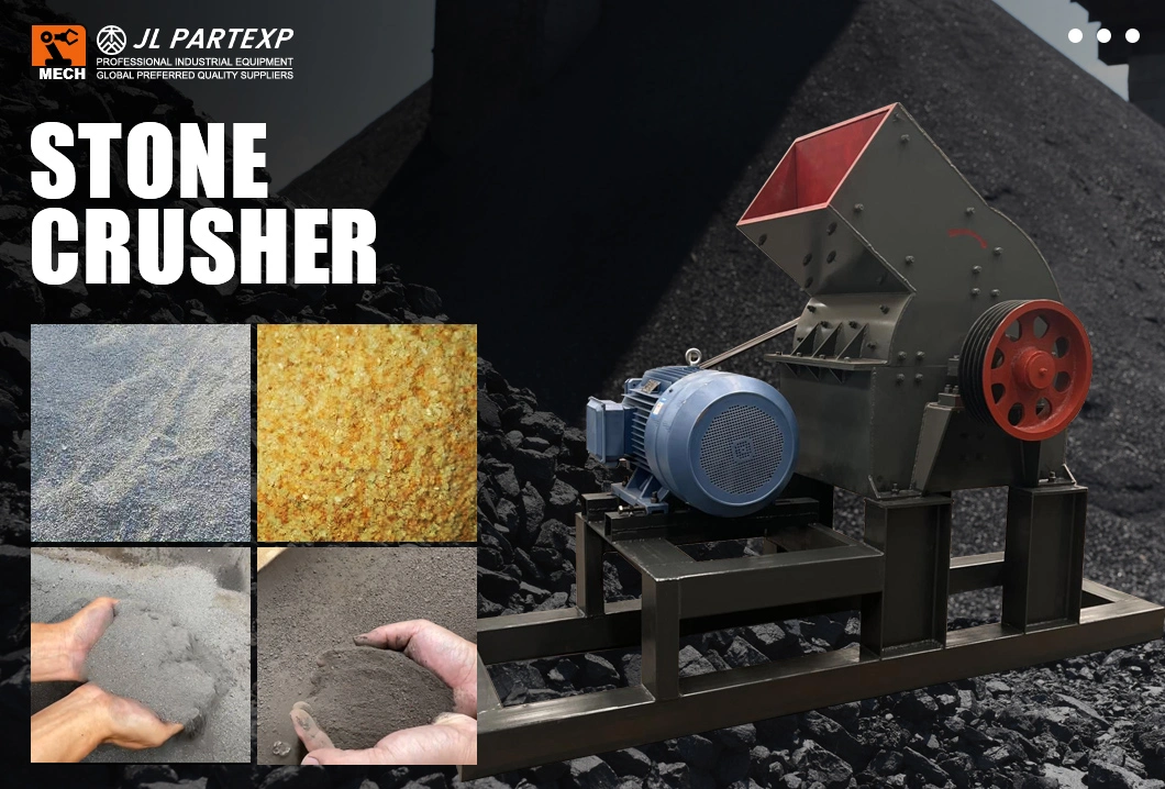 Diesel Construction Waste Concrete Limestone Rock Stone Broken Machine Hammer Crusher for Crushing