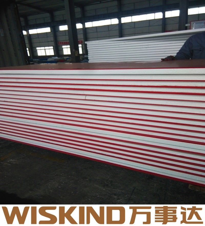 SGS Steel Fireproof Rock Wool Wall Cladding for Warehouse