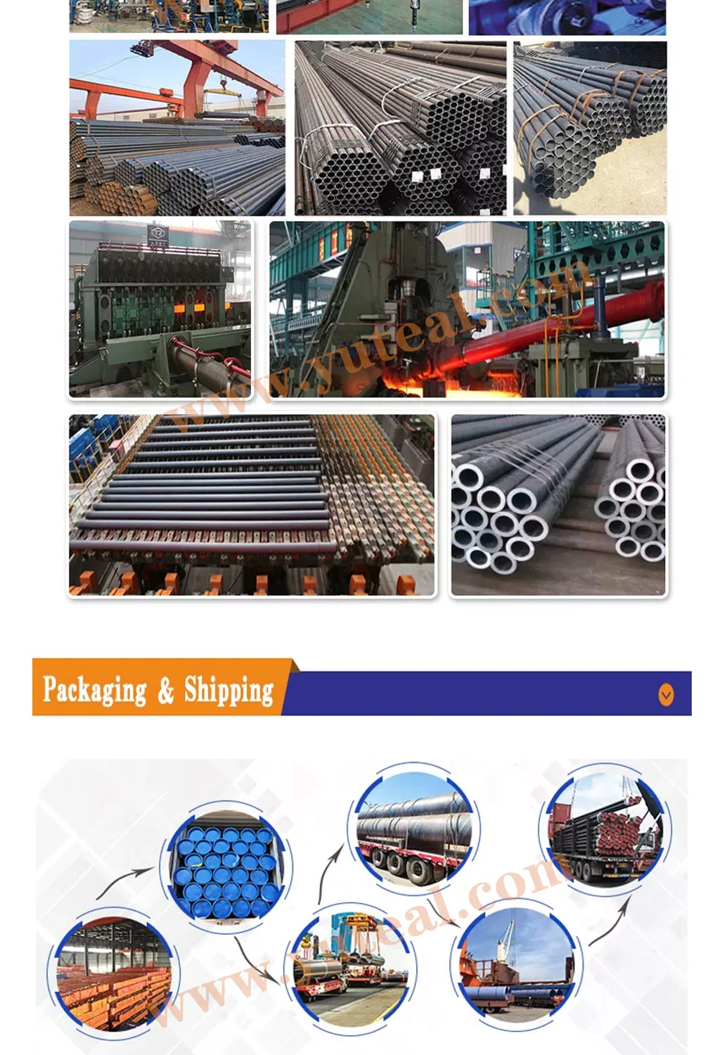 Durable High Precision Seamless Carbon Steel Pipe/Prime Quality 1.0033 1.011 1.0112 Seamless Carbon Steel Pipe