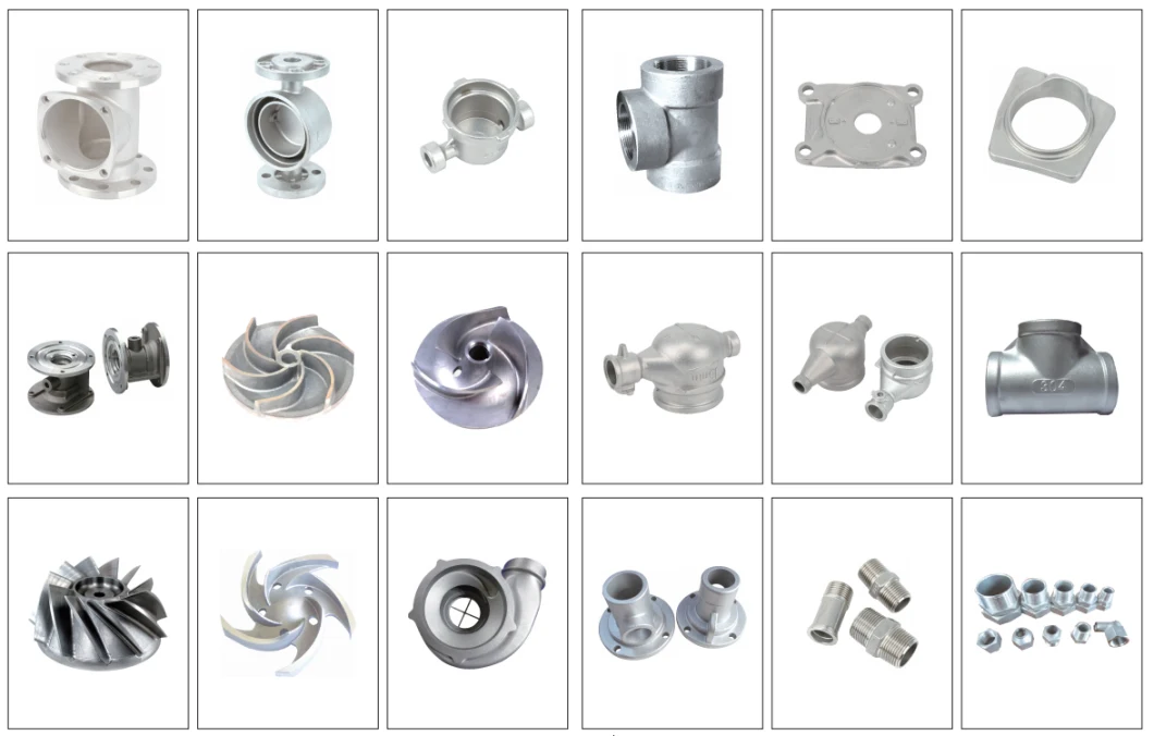 Customized Custom Aluminum Alloy Investment Casting Cast Stainless Steel
