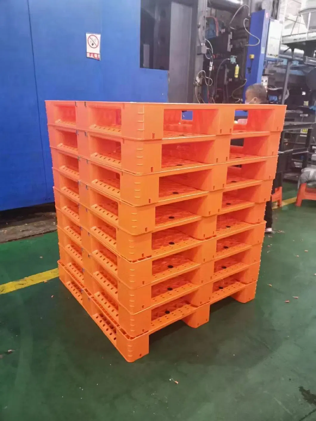 Heavy Duty 4-Way Entry Type and Single Faced Style Rack Use Standard Durable Single Face Pallet Steel Reinforced Factory for Rack Pallet Steel