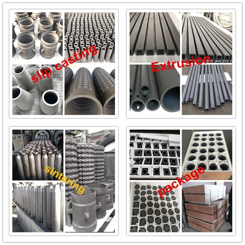 Silicon Carbide Heat Exchanger Gas Self-Recuperative Burner Parts