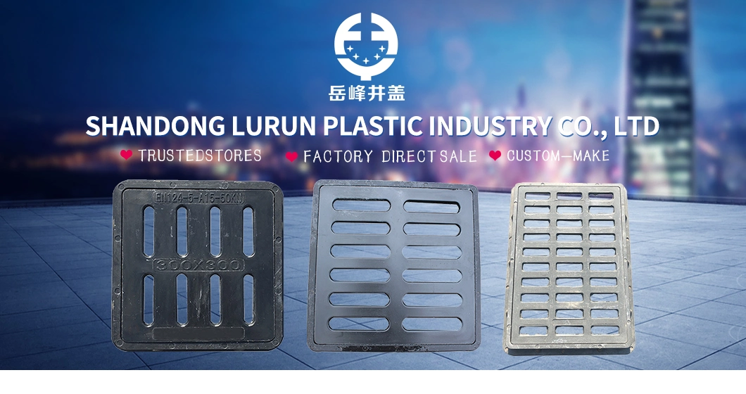 Casting Ductile Iron Manhole Covers Heavy Duty Gully Water Grate Trench Cover