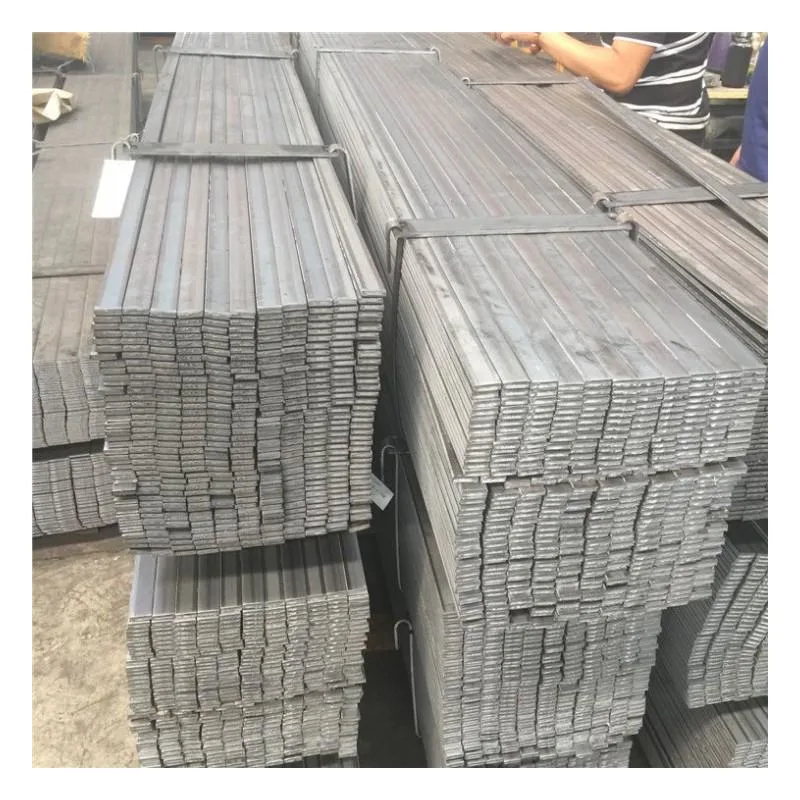 Hot Selling Top Quality Durable Using Strip Steel Slitting Billet Hot-Rolling Galvanized Flat Bar Sheets Steel Construction Material