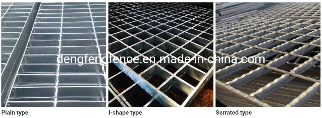 Industrial Floor Grates, Galvanized Steel Bar Grates for Special Shape Platform