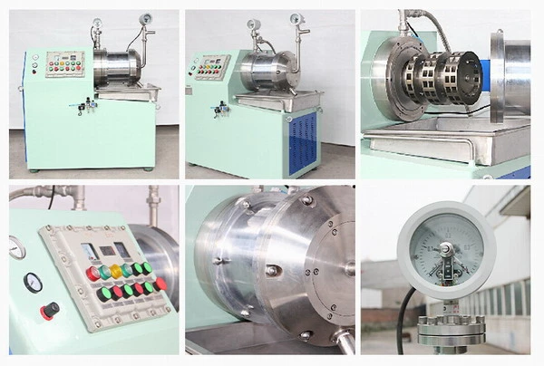 Nano Grinding Mill Machine Price Turbo Type Horizontal Bead Mill