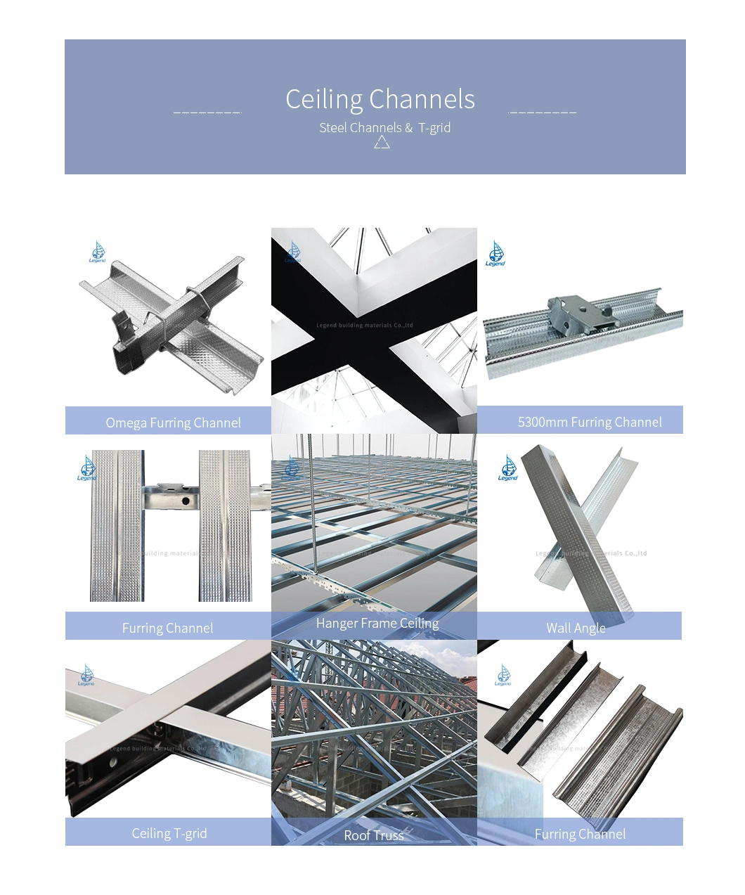Metal Profile Galvanized T Grid Tee Bar Terminal Building Suspended Components for Ceiling Tile