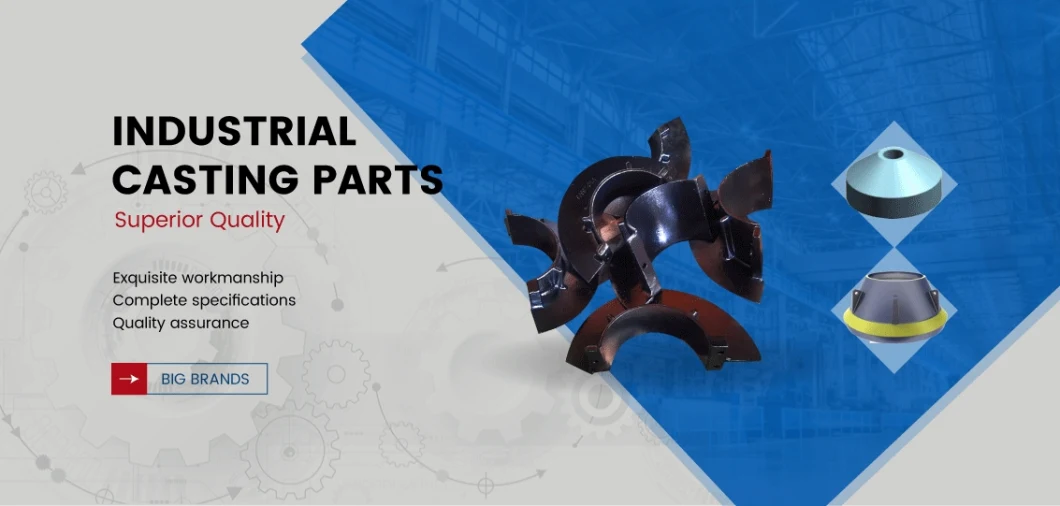 High Chrome Casting Iron Abrasion Parts Mixer Arm for Concrete Mixing Machine