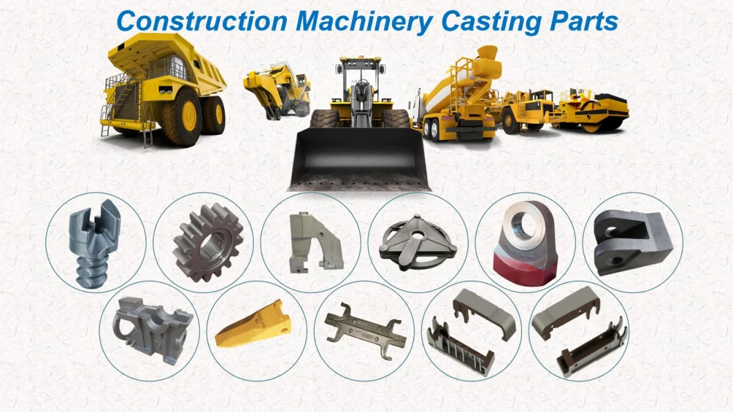 ISO9001 Certified Cast Iron Foundry for Agricultural Machinery Parts